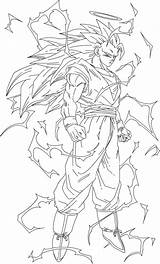 Goku Saiyan Ssj3 Kamehameha Gohan Sayan Colorir Trunks Dragonball Coloringhome Fofos Swag Spetri sketch template