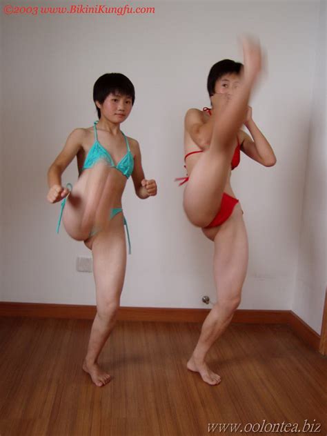 bikini fu girl kung tak bych
