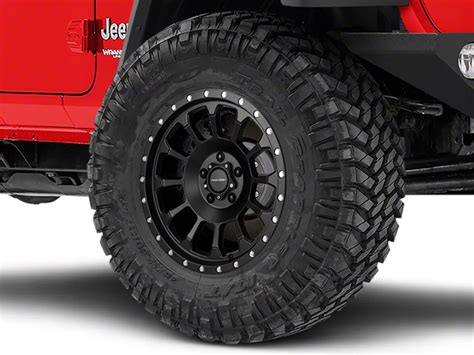 pro comp wheels jeep wrangler rockwell satin black wheel      jeep wrangler jl