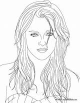 Coloring Pages Twilight Realistic Color Celebrity Print Adults Kids Kristen Stewart Printable Justice Colouring Famous Getcolorings Victorious Celebrities American Girls sketch template