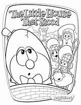 Coloring Veggietales Pages Tales Veggie House Stood Little Madame Blueberry Sheets Print Featuring Colouring Preschool Colors School Bible Template Crafts sketch template