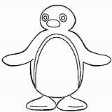 Pingu Depuis sketch template