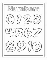 Numeric sketch template