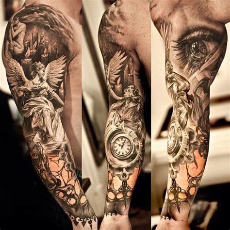 21 Full Sleeve Religious Tattoos