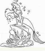 Sirenita Colorare Disegni Sirenetta Arielle Ausmalbilder Barbie Colouring Meerjungfrau sketch template