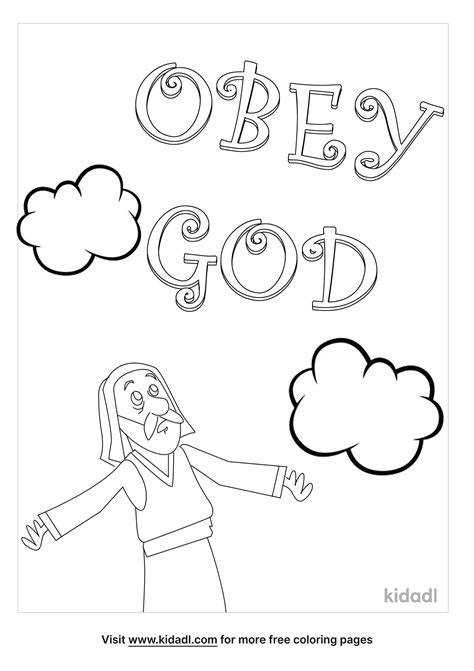 obey coloring page