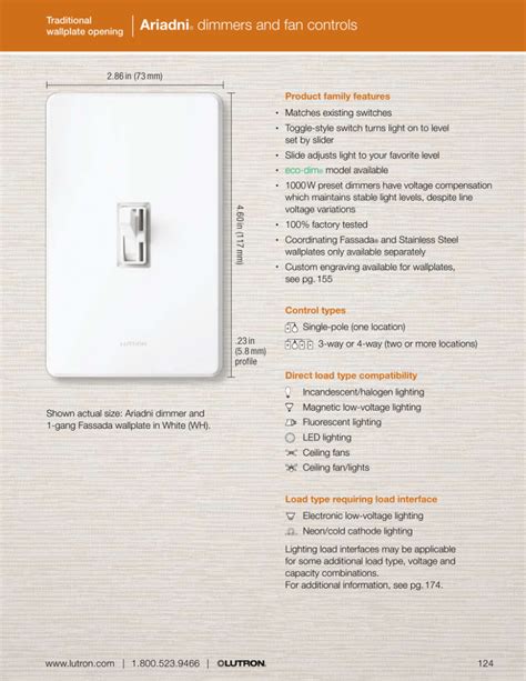 lutron ariadni ay p wh brochure