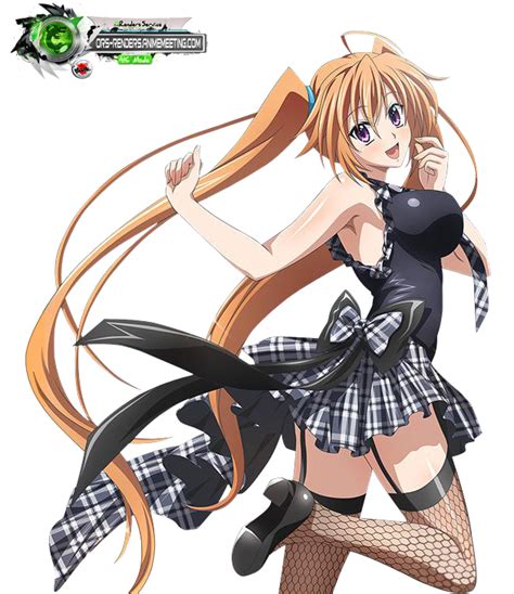 Highschool Dxd Shidou Irina Mega Kawaiii Black Custom Render Ors