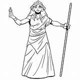 Hera Olympus Mount Gods Goddesses Kids sketch template