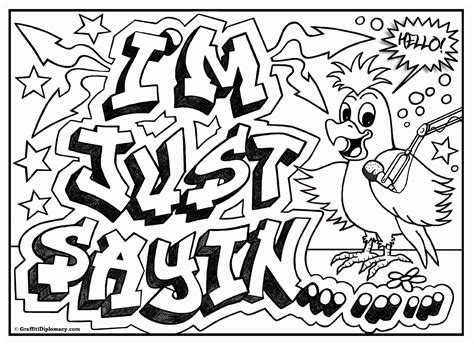 coloring pages  teenagers graffiti   coloring