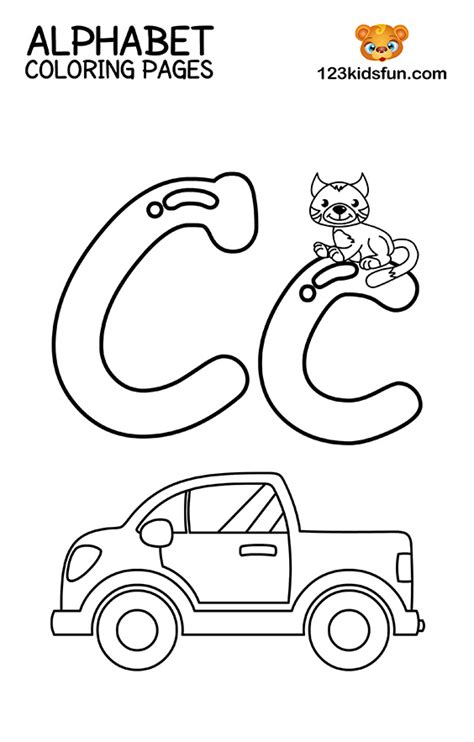 printable alphabet coloring pages  kids  kids fun apps