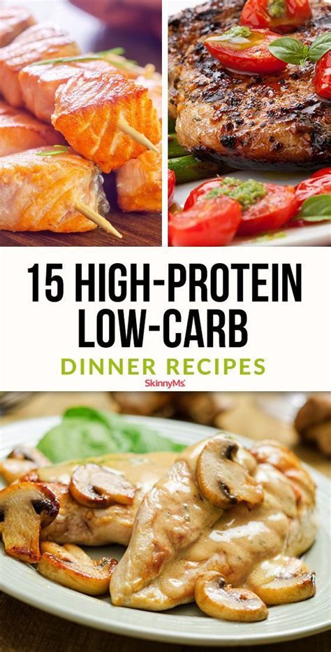 list  high protein  carb dinner ideas references junhobutt