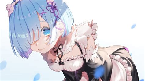 Anime Girl Maid Rem Re Zero 4k 4 2735 Wallpaper