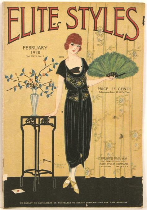 elite styles 1920 02 february 1920s fashion vol