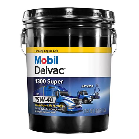 mobil delvac  super heavy duty diesel engine oil    gallon