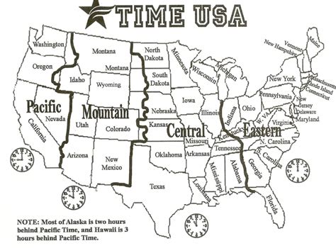 Printable Map Of Us Time Zones Usa Time Zone Map Lovely