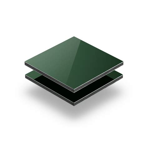 dark green aluminium composite panel  mm plasticsheetsshopcouk