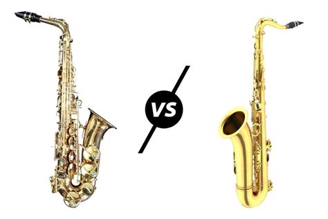 differences  alto tenor saxophones   microphone