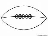 Football Coloring Pages Printable Outline Sports Print Footballs Ball Bowl Stencil Super Kids Color Clipart Beach Cup Grey Cliparts Clip sketch template