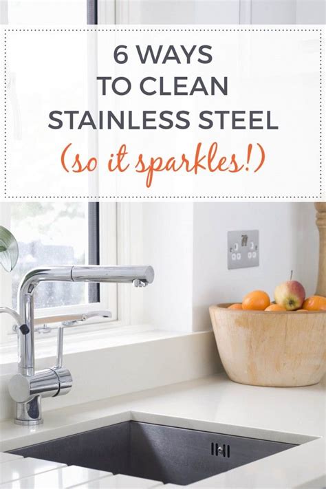 clean stainless steel   sparkles  ways stainless steel