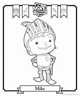 Colorear Para Coloring Pages Mike Knight Printable sketch template