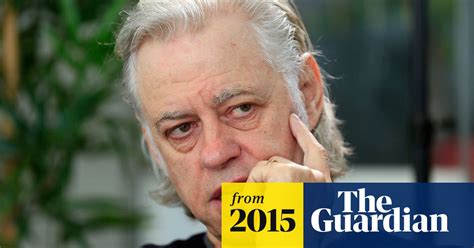 bob geldof offers to house four refugee families uk news the guardian