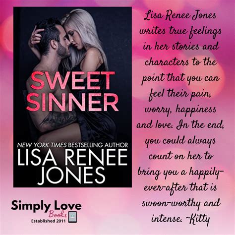 Kitty’s Review ~ Sweet Sinner By Lisa Renee Jones Simply Love Book