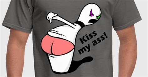 kiss my ass bowling pin by kritzl fritzl spreadshirt