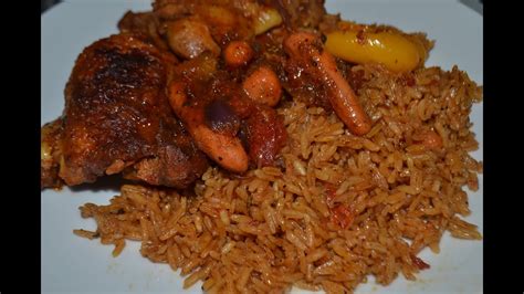 recette du riz au gras jollof rice cuisine togolaise youtube