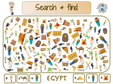egypt search  find treasure hunt  kids  games