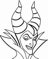 Maleficent Coloring Pages Disney Face Kids Book Printable Sheets Sleeping Beauty Choose Board Descendants sketch template