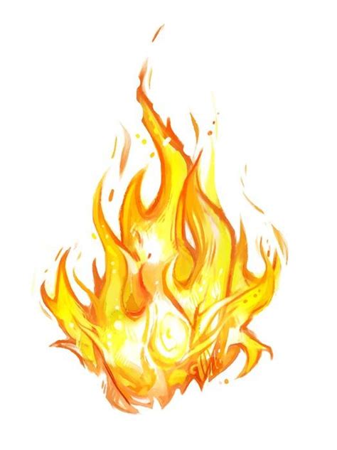 Fire White Background Beautiful Wall Decal