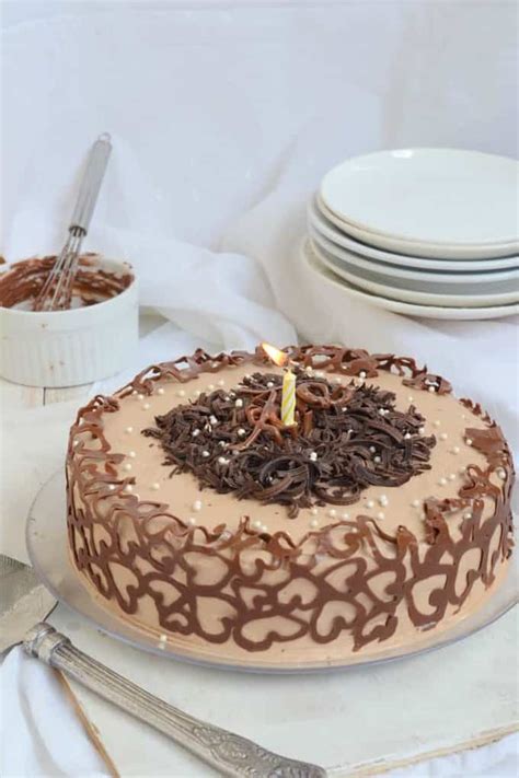 chocolate coffee cake  chocolate swiss meringue buttercream whisk affair