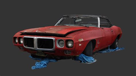Waylaid Muscle Car Raw Scan Download Free 3d Model By Renafox