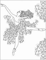 Ballerina Coloring Pages Ballet Dance Nicole Adult Da Primavera Sheets Colouring Princess Fairy Printable Girls Disegni Dancer Colorare Dancing Party sketch template