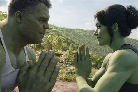 She Hulk Tatiana Maslany As Jennifer Walters She Hulk Mark Ruffalo