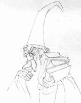 Zauberer Hexe Merlijn Merlin Kleurplaat Wizard Ausmalbild Malvorlage Tovenaar Stimmen Stemmen sketch template