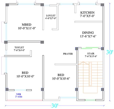 simple floor plan  dimensions autocad house autocad plan autocad designintecom