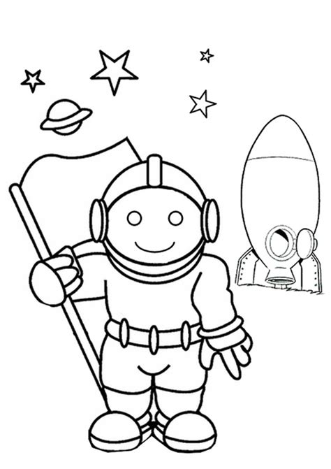astronaut coloring pages    print