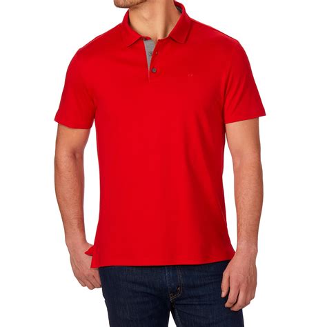 calvin klein camisa tipo polo  caballero rojo grande costco mexico
