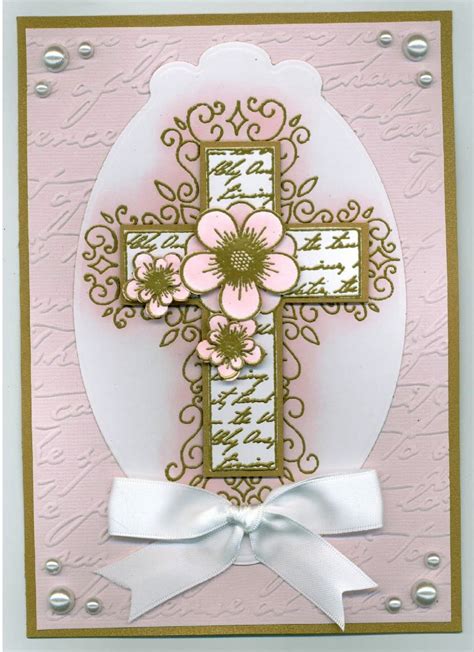 scrappenings     holy communion card