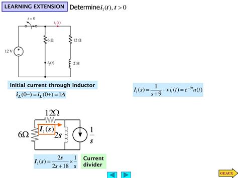 ppt application of the laplace transform to circuit analysis