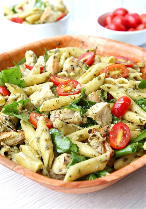 chicken pesto pasta  dinners budget recipes meal plans freezer