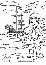 Piraten Pirat Malvorlage Piratenschiff Malvorlagen Kinderbilder Herunterladen Piratin Pirates sketch template