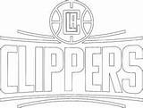 Clippers sketch template