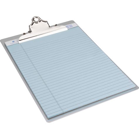 business source aluminum clipboard clipboards form holders