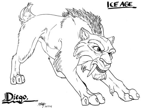 realistic saber tooth tiger coloring page harrumg