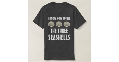 Three Seashells Meme T Shirt Cute And Funny