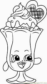 Coloring Shopkins Moana Pages Suzie Bottle Baby Pdf Sundae Color Getcolorings Coloringpages101 Getdrawings sketch template