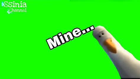 Mine Mine Finding Nemo Meme Green Screen Youtube